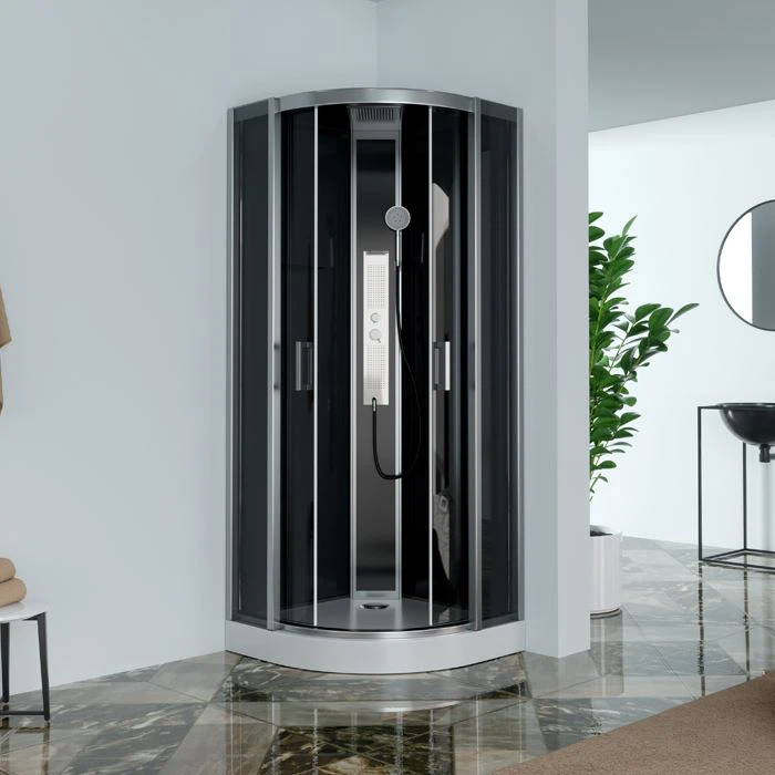 Hammams d'hydromassage en quadrant