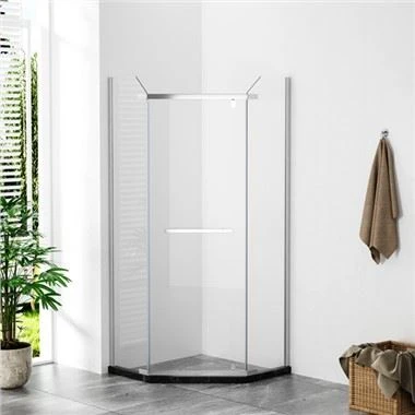 Cabine de douche Diamond Quadrant 900 mm - 8 mm Verre