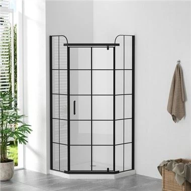 Quelle est la durée de vie des accessoires d'une cabine de douche pentagonale ?